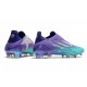 adidas X Speedflow+ FG Scarpa Viola Rush Argento Metallico Menta Rush