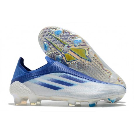 adidas X Speedflow+ FG Scarpa Bianco Legacy Indigo Cielo Rush