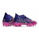 adidas Predator Edge.1 FG Team Collegiate Viola Argento Metallico Team Rosa Shock