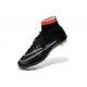 Scarpini da Calcio Nike Mercurial Superfly FG ACC Nero Bianco Rosso