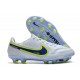 Nike Tiempo Legend 9 Elite FG Nuovo Bianco Blu