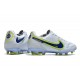Nike Tiempo Legend 9 Elite FG Nuovo Bianco Blu