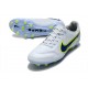 Nike Tiempo Legend 9 Elite FG Nuovo Bianco Blu