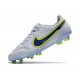 Nike Tiempo Legend 9 Elite FG Nuovo Bianco Blu