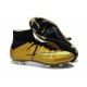 Cristiano Ronaldo Nike Scarpa da Calcio Mercurial Superfly 4 FG Oro Nero Giallo