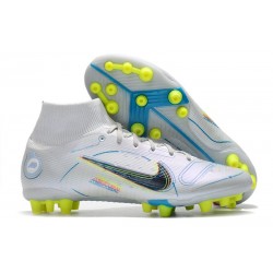 Nike Mercurial Superfly 8 Elite AG Pro Grigio Calcio Blu Nerastro