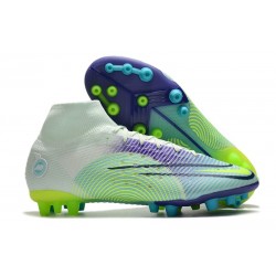 Nike Mercurial Superfly 8 Elite AG Pro Dream Speed Verde Orzo Volt Electro Viola