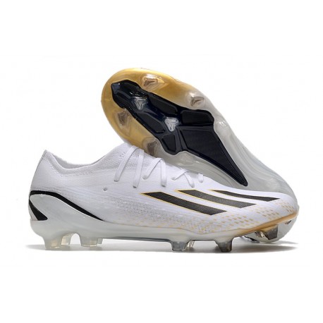 Scarpe adidas X Speedportal.1 FG Bianco Nero Oro