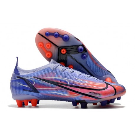 Nike Mercurial Vapor XIV Elite AG PRO Mbappe Thistle Chiaro Argento
