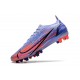 Nike Mercurial Vapor XIV Elite AG PRO Mbappe Thistle Chiaro Argento