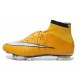 Nike Nuove Scarpe Calcio Mercurial Superfly CR7 FG Giallo Bianco