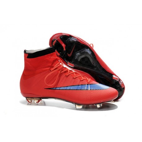 Scarpini da Calcio Nike Mercurial Superfly FG ACC Rosso Viola