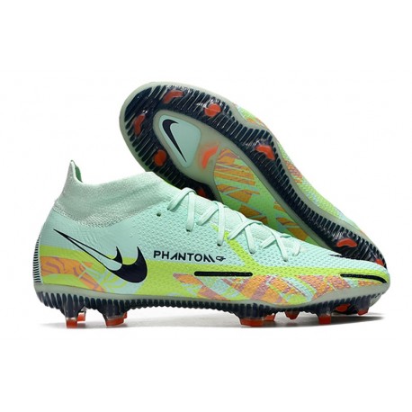 Nike Phantom GT II Elite DF FG Schiuma Di Menta Blu Nerastro Verde Fantasma