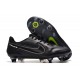 Nike Tiempo Legend IX Elite SG Pro Nero Summit Bianco Azzurro Foto