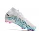 Nike Zoom Mercurial Superfly 9 Elite FG Bianco Blu