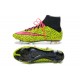 Cristiano Ronaldo Nike Scarpa da Calcio Mercurial Superfly 4 FG Safari Giallo Rosa