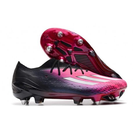 Scarpa adidas X Speedportal.1 SG Nero Rosa Bianco