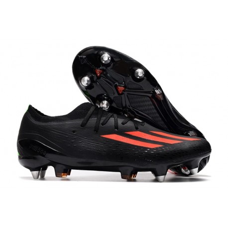 Scarpa adidas X Speedportal.1 SG Nero Core Rosso Solare Verde Solare