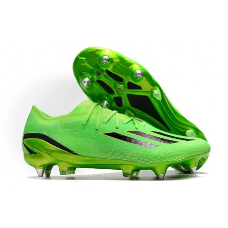 Scarpa adidas X Speedportal.1 SG Verde Solare Nero Core Giallo Solare