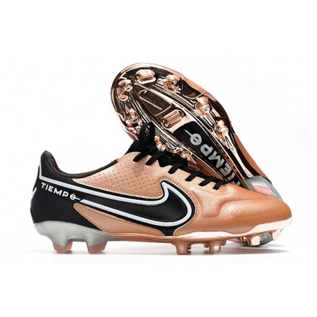 Nike Tiempo Legend 9 Elite FG Nuovo Rame Metallico Bianco Off Noir