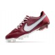 Nike Tiempo Legend 9 Elite FG Nuovo Team Rosso Bianco Ibisco Mistico