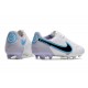 Nike Tiempo Legend 9 Elite FG Nuovo Bianco Nero