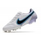 Nike Tiempo Legend 9 Elite FG Nuovo Bianco Nero