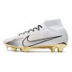 Nike Zoom Mercurial Superfly 9 Elite FG Bianco Rosso