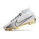Nike Zoom Mercurial Superfly 9 Elite FG Bianco Rosso