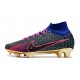 Nike Zoom Mercurial Superfly 9 Elite FG Rosa Blu