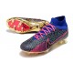 Nike Zoom Mercurial Superfly 9 Elite FG Rosa Blu