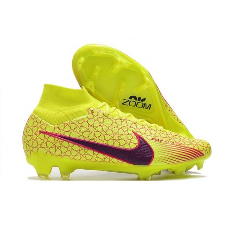 Nike Zoom Mercurial Superfly 9 Elite FG Giallo Rosa