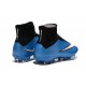 Cristiano Ronaldo Nike Scarpa da Calcio Mercurial Superfly 4 FG Blu Nero Bianco