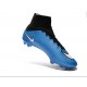 Cristiano Ronaldo Nike Scarpa da Calcio Mercurial Superfly 4 FG Blu Nero Bianco