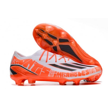 Scarpe adidas X Speedportal.1 FG Messi Bianco Nero Core Rosso Solare