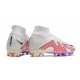 Nike Zoom Mercurial Superfly IX Elite AG Bianco Off Noir Latte Di Cocco