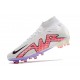 Nike Zoom Mercurial Superfly IX Elite AG Bianco Off Noir Latte Di Cocco
