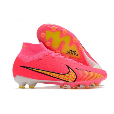 Nike Zoom Mercurial Superfly IX Elite AG Rosso Giallo