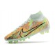 Nike Zoom Mercurial Superfly IX Elite AG Verde Orzo Blu Nerastro Arancione Total