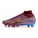 Nike Zoom Mercurial Superfly IX Elite AG KM Barbabietola Scuro Mtlc Vivid Oro
