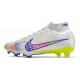 Nike Air Zoom Mercurial Superfly IX Elite FG Bianco Rosa Volt