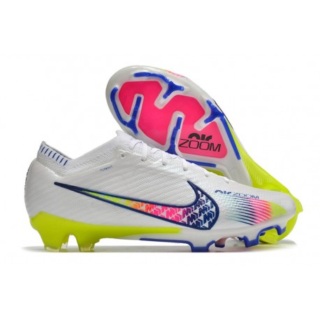 Nike Zoom Mercurial Vapor 15 Elite FG Bianco Rosa Volt