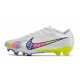 Nike Zoom Mercurial Vapor 15 Elite FG Bianco Rosa Volt
