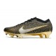 Nike Zoom Mercurial Vapor 15 Elite FG Nero Or Argento