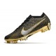 Nike Zoom Mercurial Vapor 15 Elite FG Nero Or Argento
