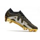 Nike Zoom Mercurial Vapor 15 Elite FG Nero Or Argento