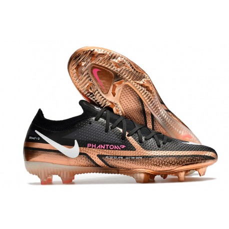 Nike Phantom GT 2 Elite FG Rame Metallico Bianco Nero