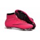 Nike Nuove Scarpe Calcio Mercurial Superfly CR7 FG Rosa Nero