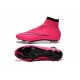 Nike Nuove Scarpe Calcio Mercurial Superfly CR7 FG Rosa Nero