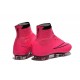 Nike Nuove Scarpe Calcio Mercurial Superfly CR7 FG Rosa Nero